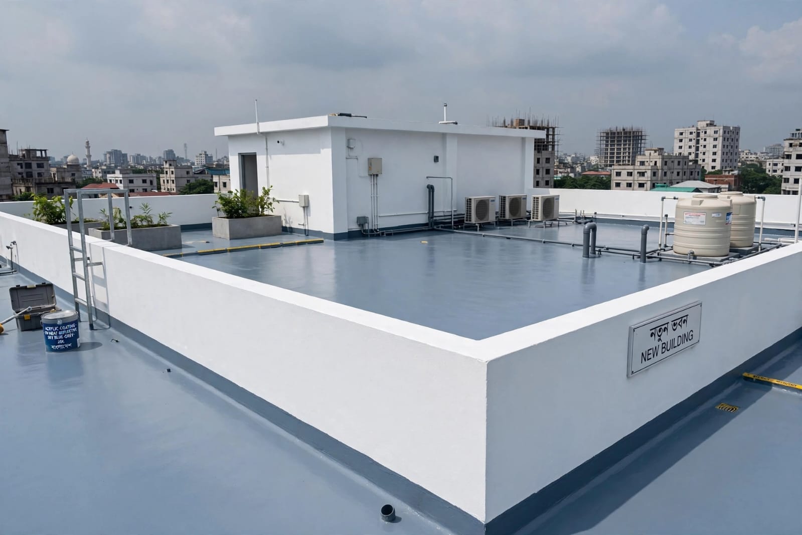 UV Resistant Acrylic Waterproofing Surface Coating